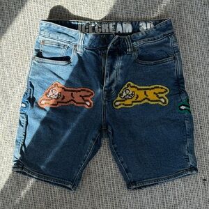 Icecream arch jean shorts